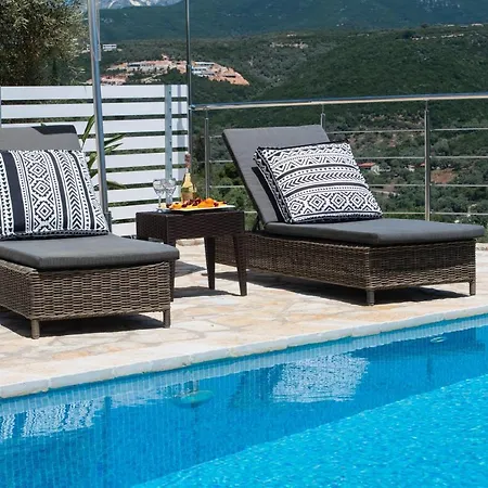 Villas Amantea- Four Villas With Big Pool And Infinity Pool Syvota Exterior foto